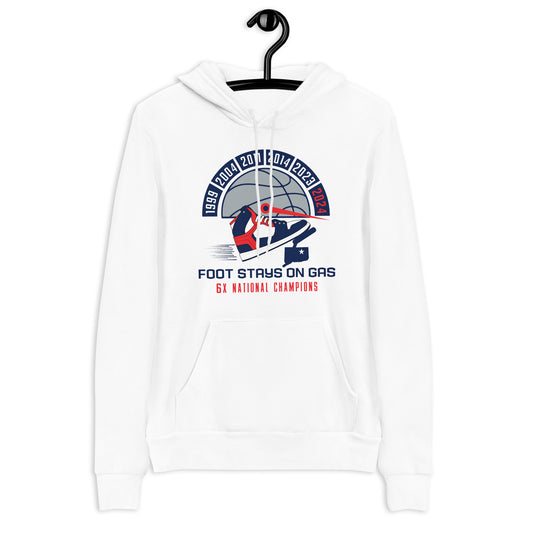 Foot Stays On Gas Championship Hoodie