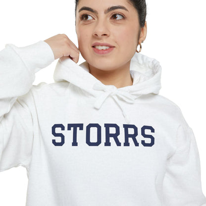 Original Storrs College Font Hoodie