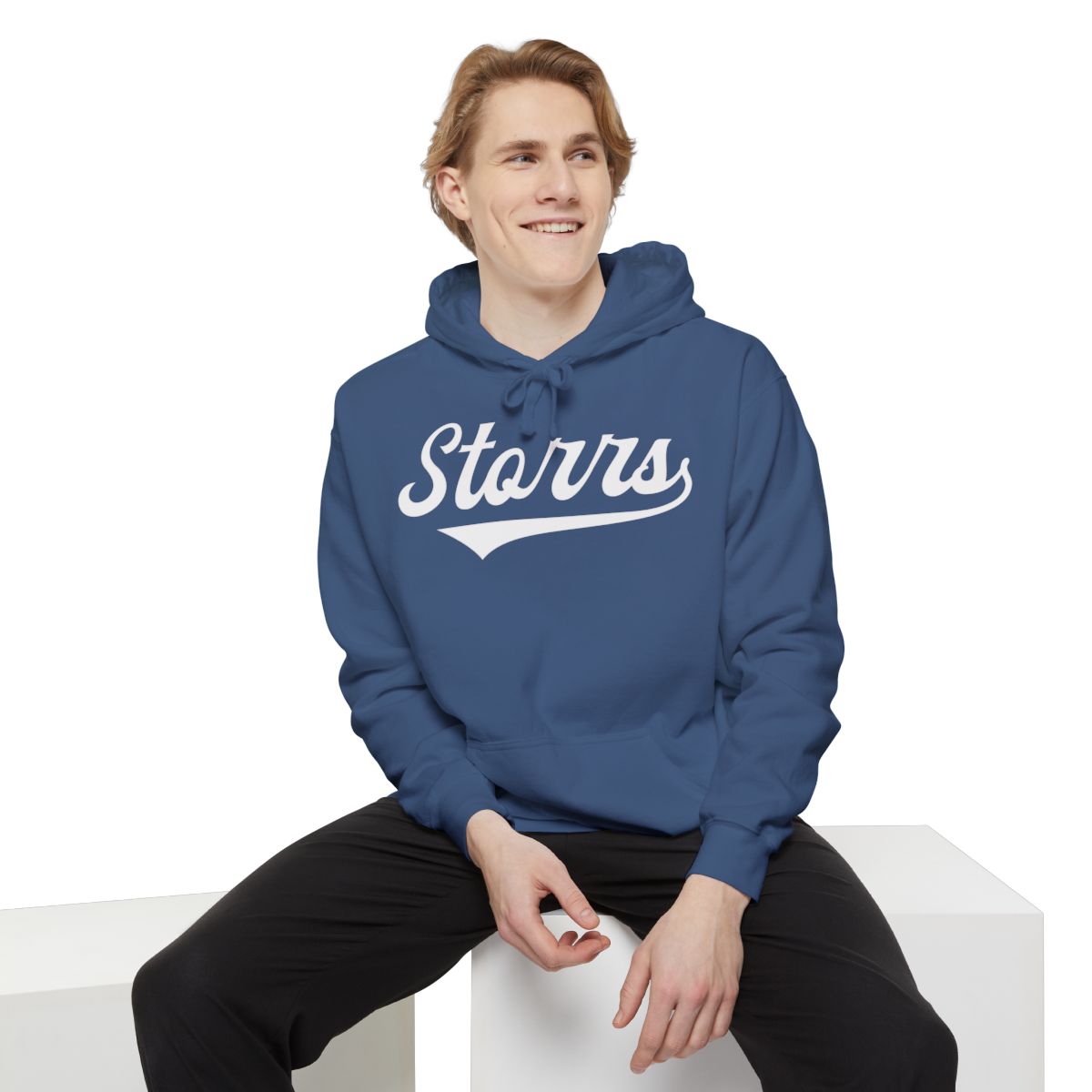 Original Storrs Script Hoodie