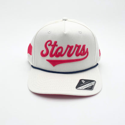 Premium Storrs Script Snapback 1.0 (Hot Pink)