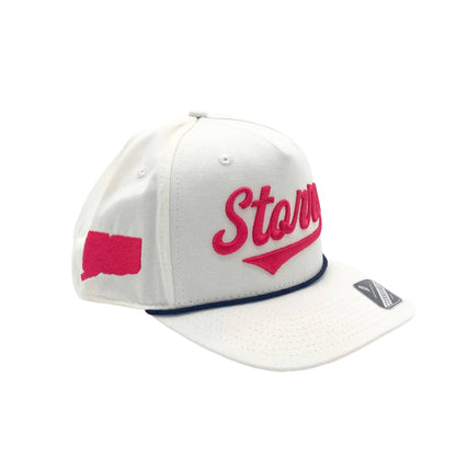 Premium Storrs Script Snapback 1.0 (Hot Pink)