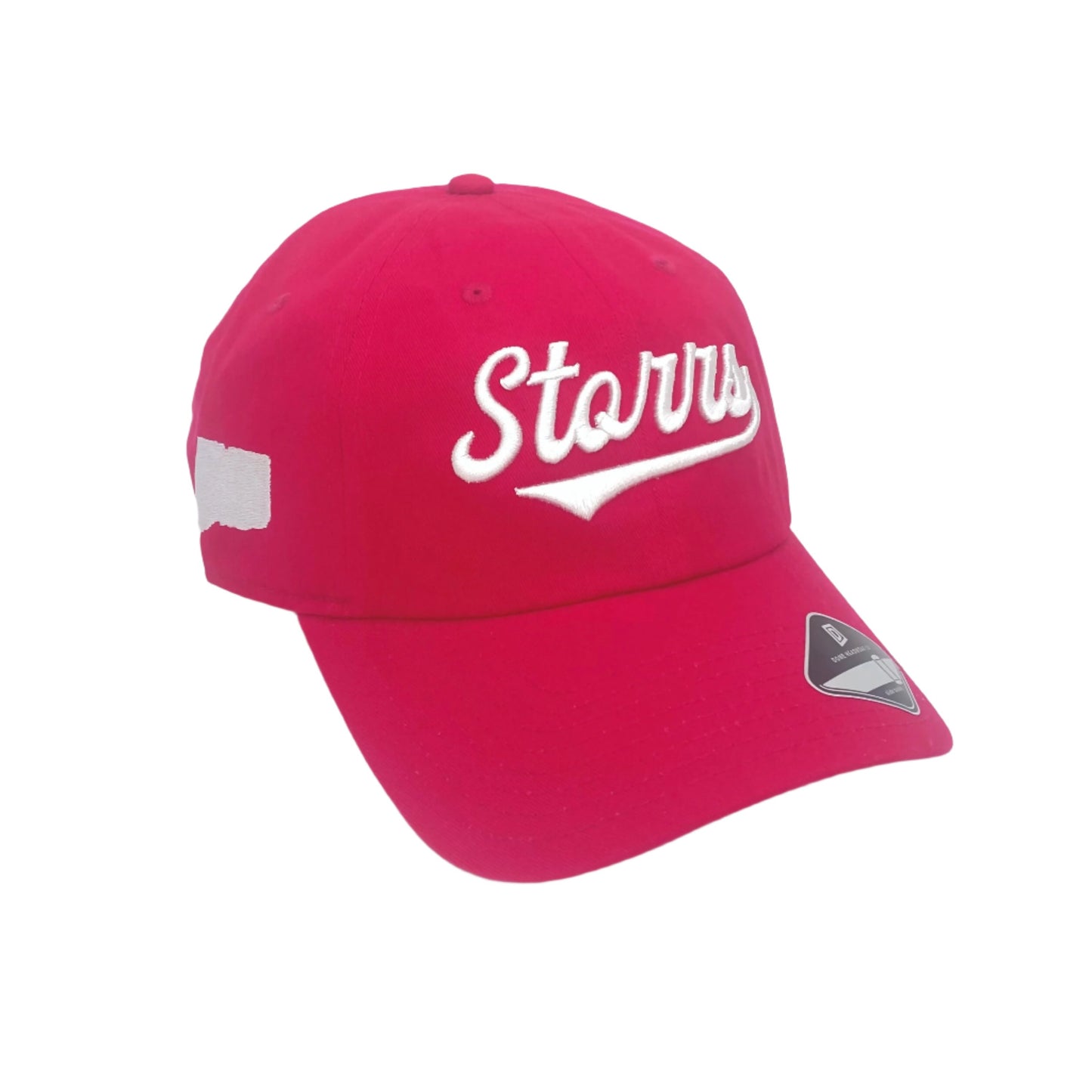 Premium Storrs Script Dad Hat (Hot Pink)