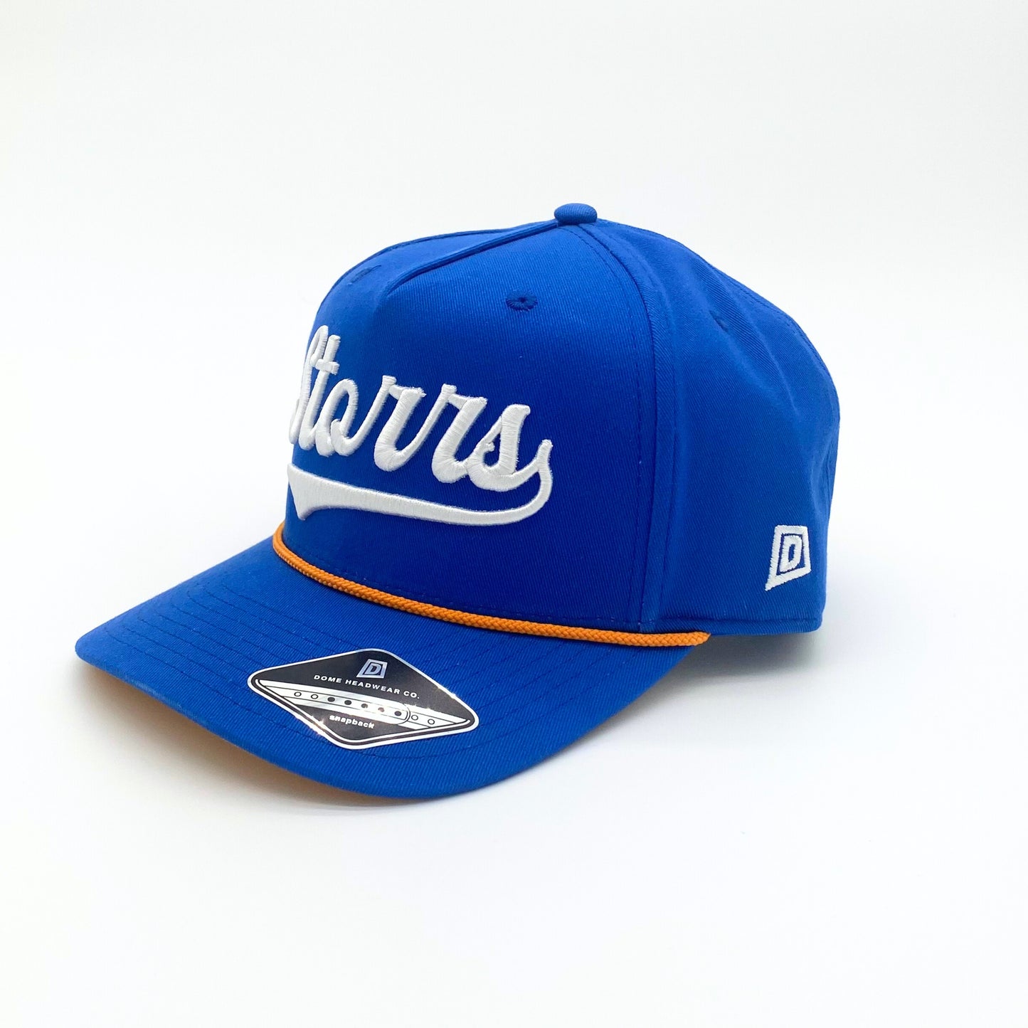 Premium Storrs Script Snapback 1.0 (CT Flag Colors)