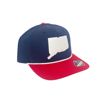 Premium CT State Logo Hat (Navy/Blue)