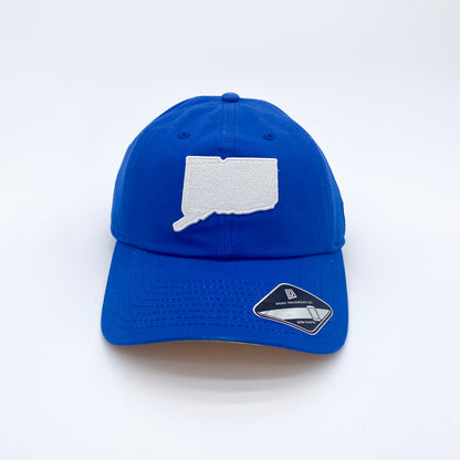 Premium CT State Logo Dad Hat (CT Flag Blue)