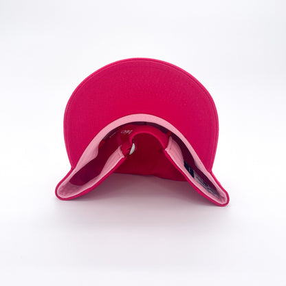 Premium CT State Logo Dad Hat (Hot Pink)