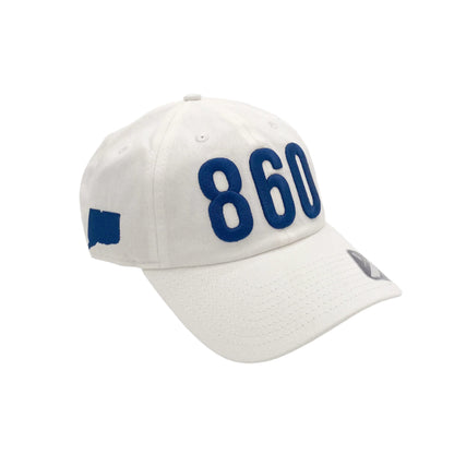 Premium 860 Dad Hat (White)