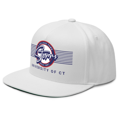 Storrs 90's College Style Printed Snapback Hat