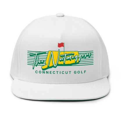 The Nutmeggers 90's College Style Printed Snapback Hat