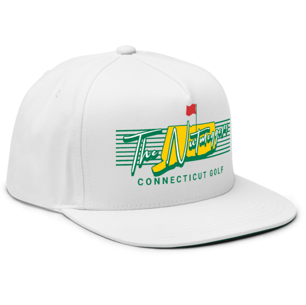 The Nutmeggers 90's College Style Printed Snapback Hat