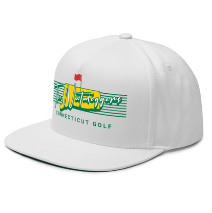 The Nutmeggers 90's College Style Printed Snapback Hat