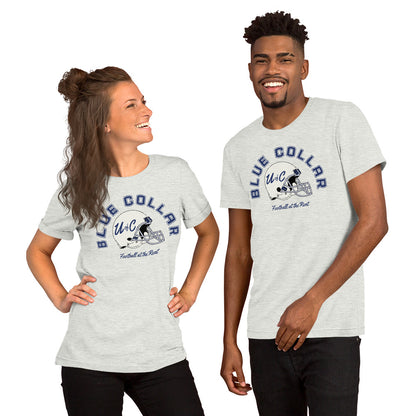 Blue Collar Football Vintage Helmet T-Shirt